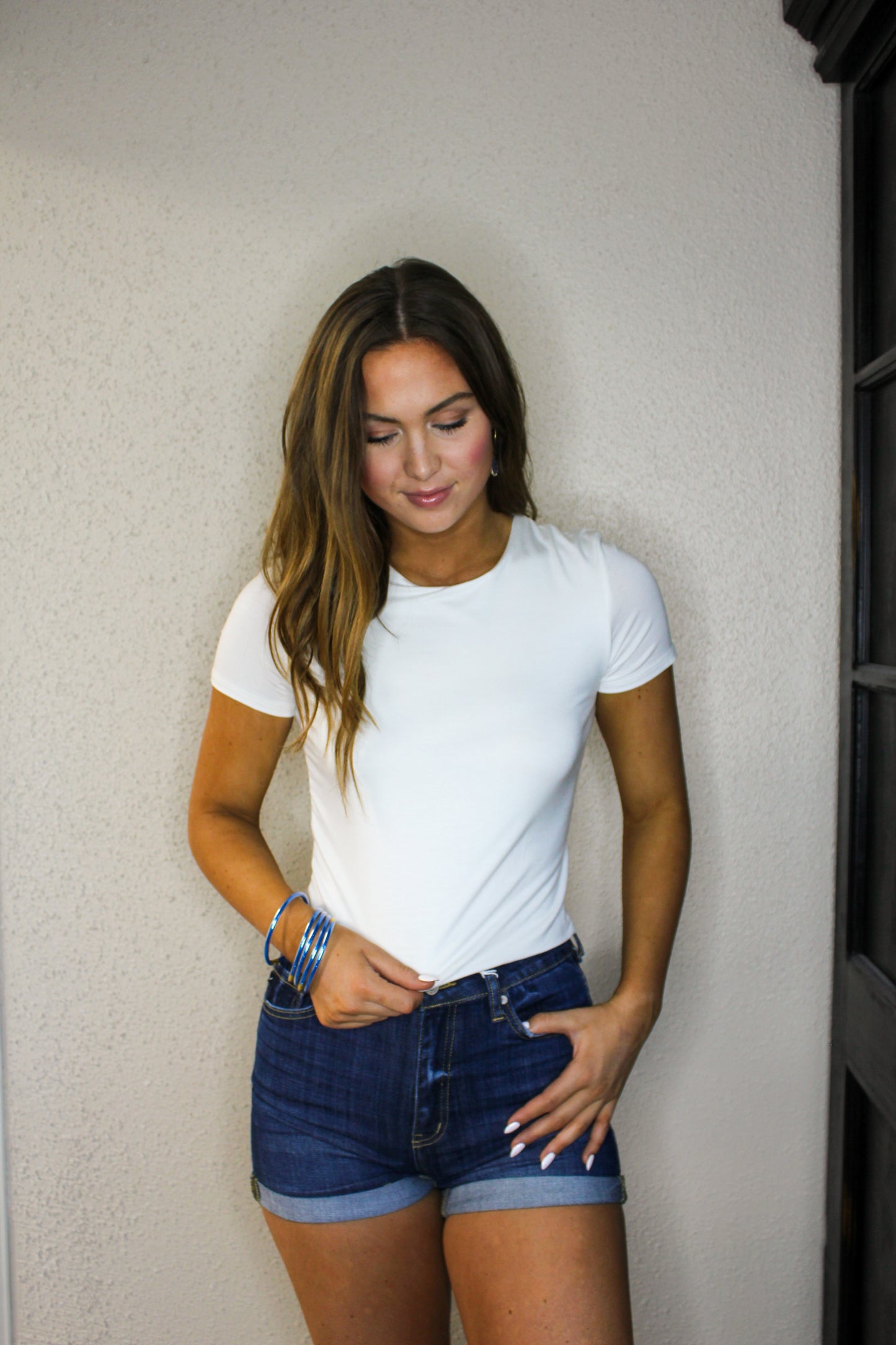 White Crop Top