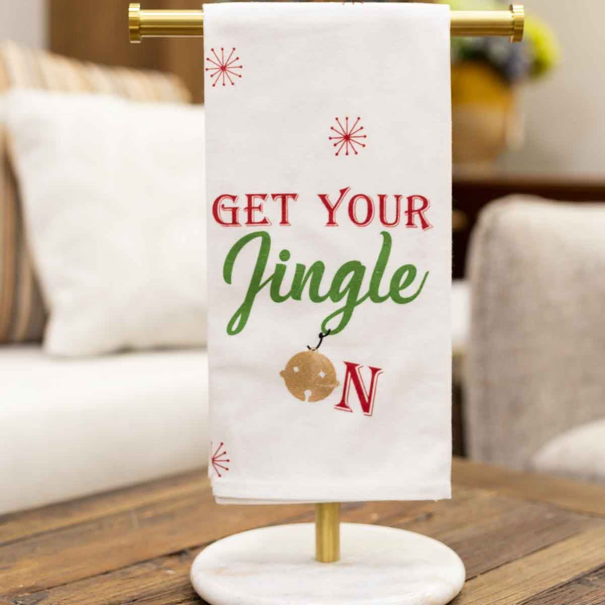 Get Your Jingle On Towel